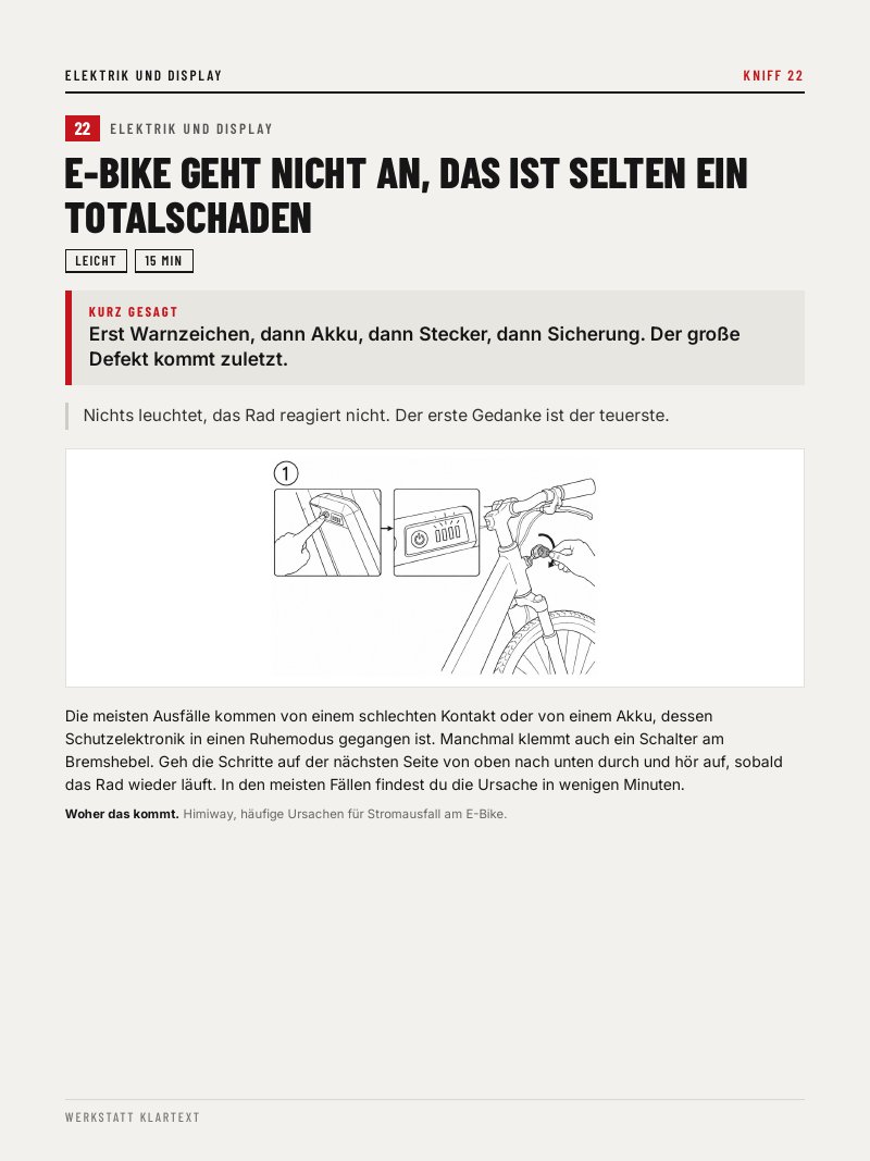 Beispielseite Kniff 22